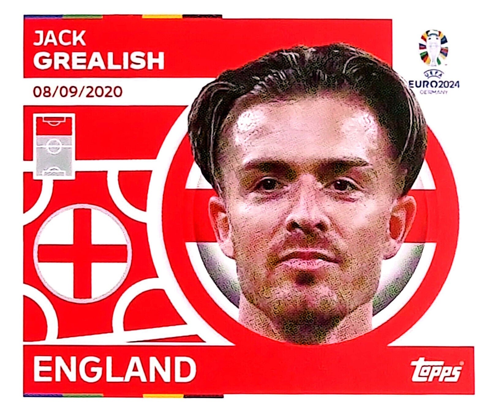 Uefa Euro Germany 2024 ENGLAND JACK GREALISH Nº 19