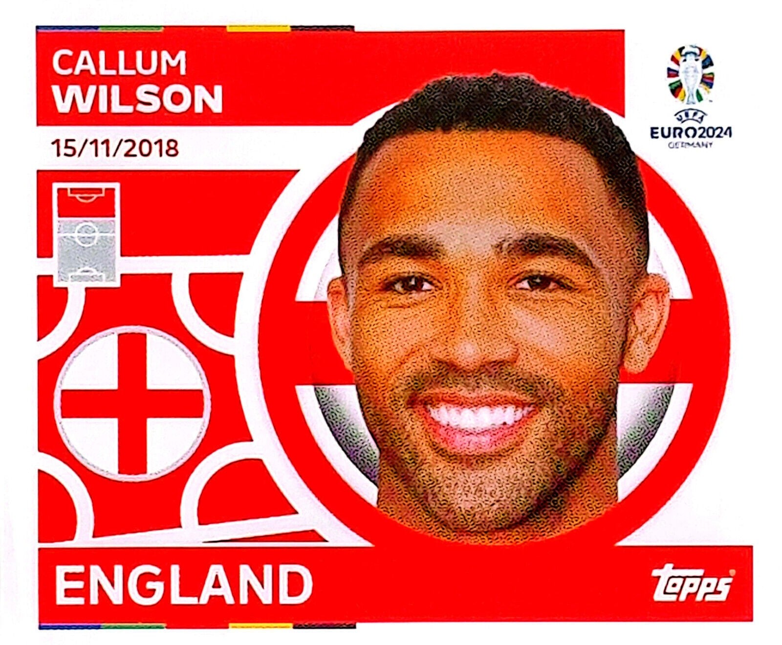 Uefa Euro Germany 2024 ENGLAND CALLUM WILSON Nº 21