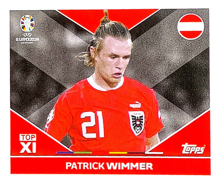 Uefa Euro Germany 2024 Grupo D PATRICK WIMMER Nº AUT TOP 2