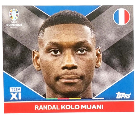 Uefa Euro Germany 2024 Grupo D RANDAL KOLO MUANI Nº FRA TOP 1