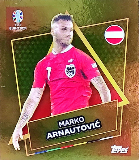 Uefa Euro Germany 2024 Grupo D MARKO ARNAUTOVIC Nº 18 AUT SP