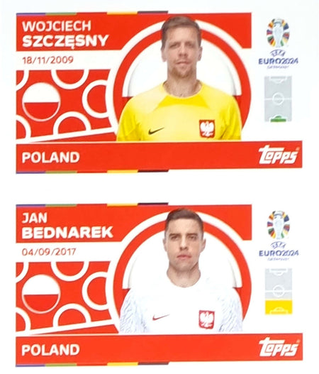 Uefa Euro Germany 2024 GRUPO D POLAND SZCZESNY - BEDNAREK Nº 2 - 3