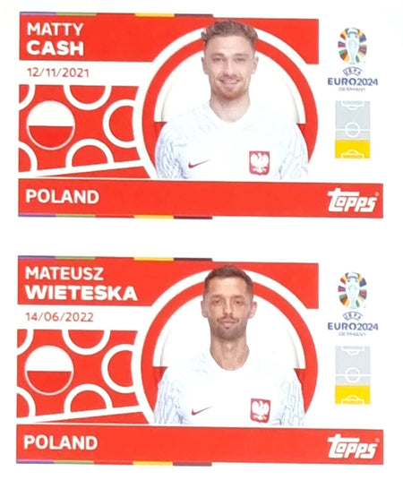 Uefa Euro Germany 2024 GRUPO D POLAND CASH - WIETESKA Nº 4 - 5
