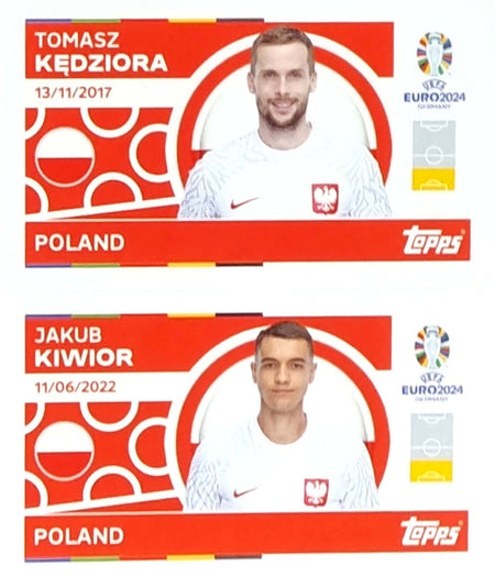 Uefa Euro Germany 2024 GRUPO D POLAND KEDZIORA - KIWIOR Nº 6 - 7