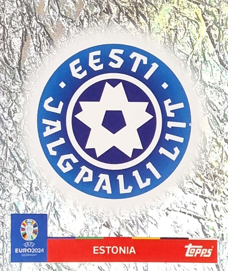Uefa Euro Germany 2024 GRUPO D ESTONIA ESCUDO Nº 1