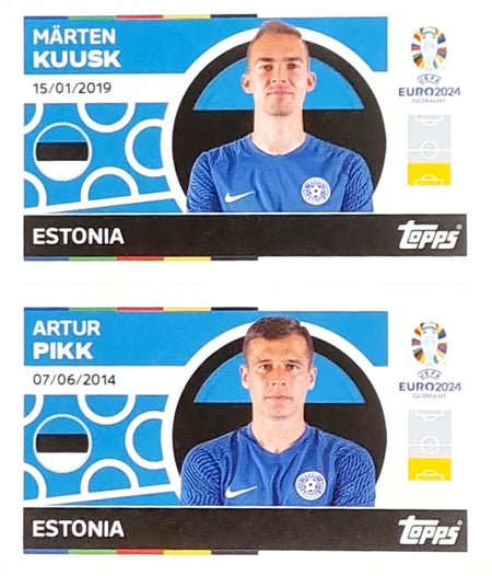 Uefa Euro Germany 2024 GRUPO D ESTONIA KUUSK - PIKK Nº 4 - 5