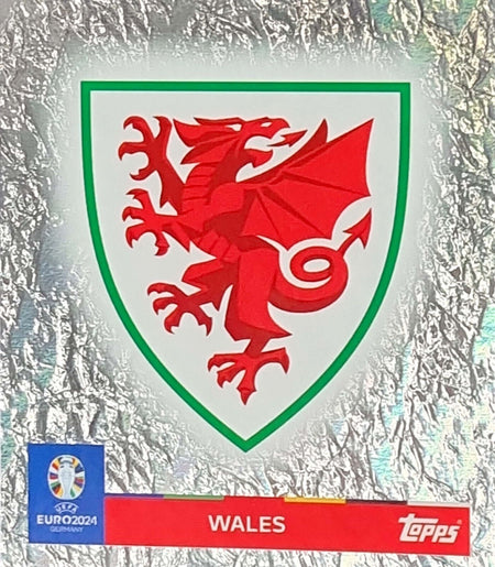 Uefa Euro Germany 2024 GRUPO D WALES ESCUDO Nº 1