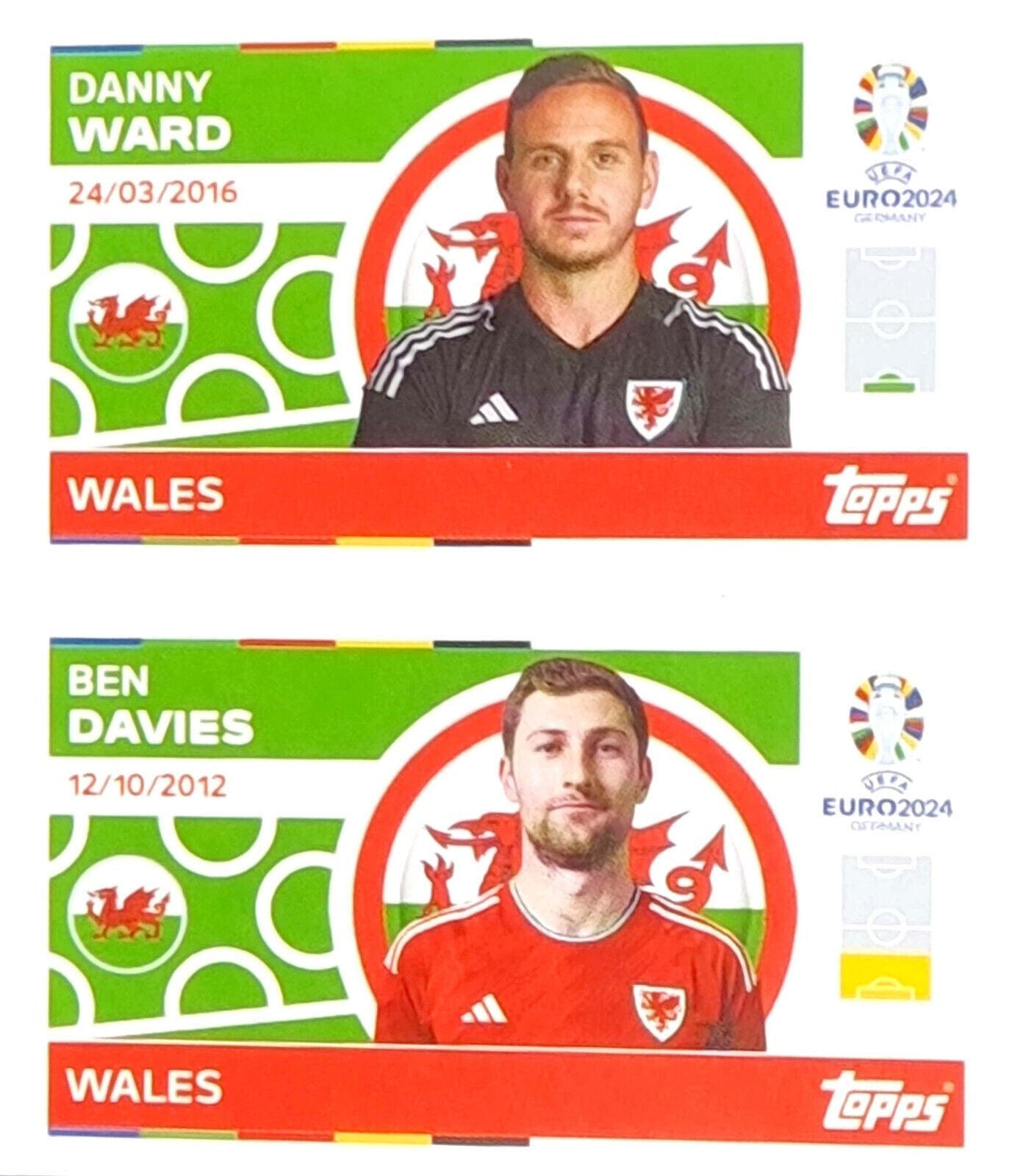 Uefa Euro Germany 2024 GRUPO D WALES WARD - DAVIES Nº 2 - 3
