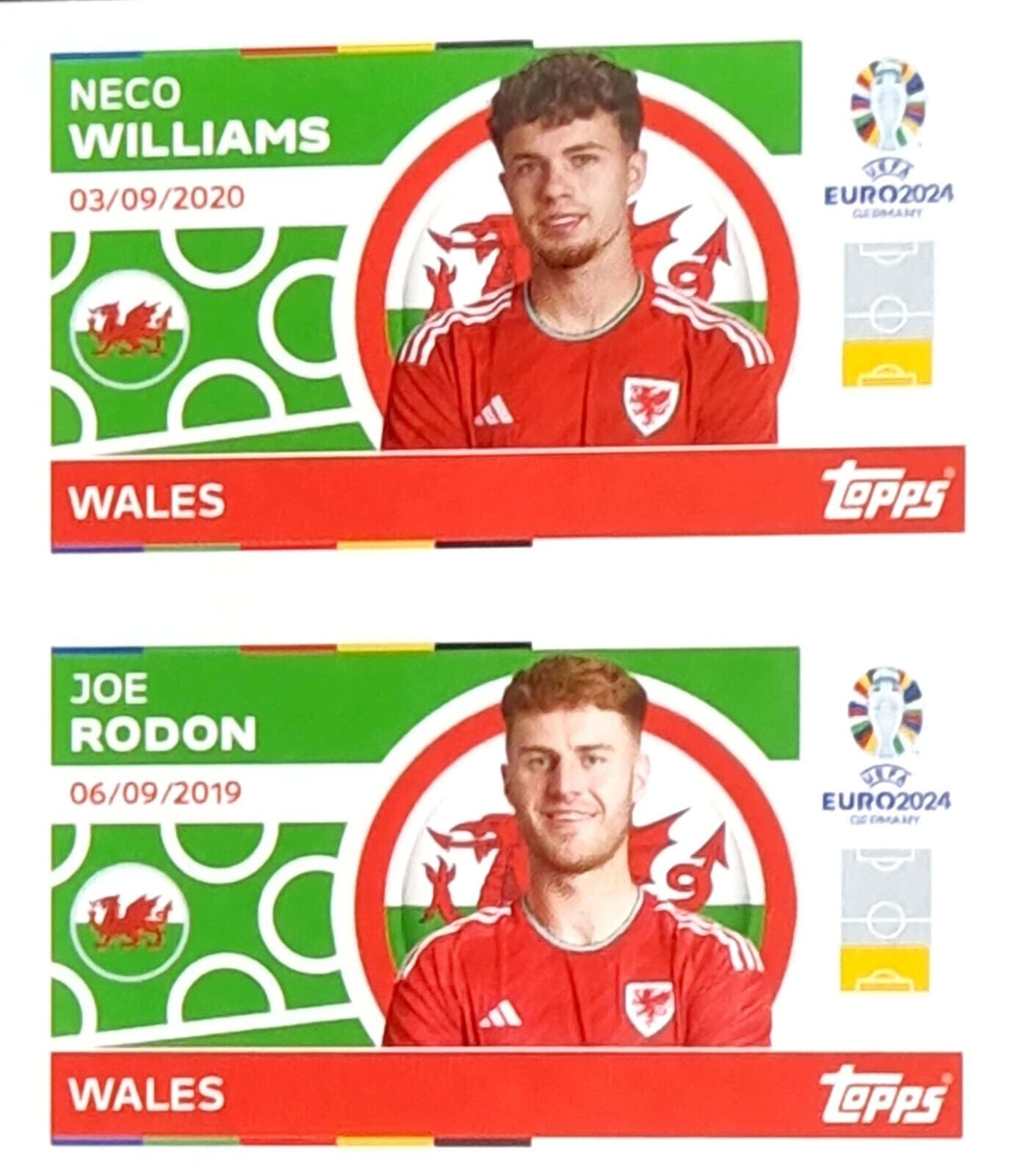 Uefa Euro Germany 2024 GRUPO D WALES WILLIAMS - RODON Nº 4 - 5