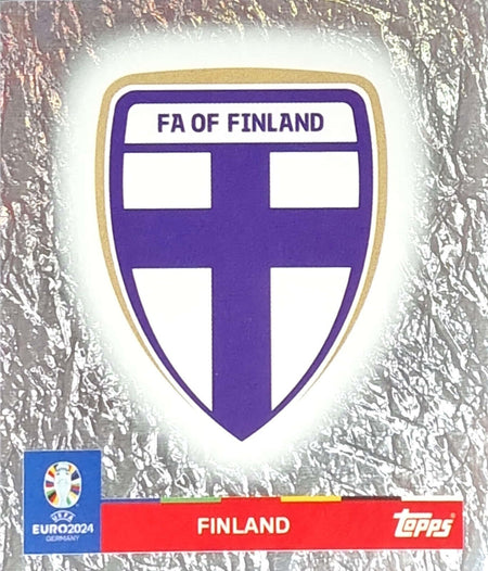 Uefa Euro Germany 2024 GRUPO D FINLAND ESCUDO Nº 1