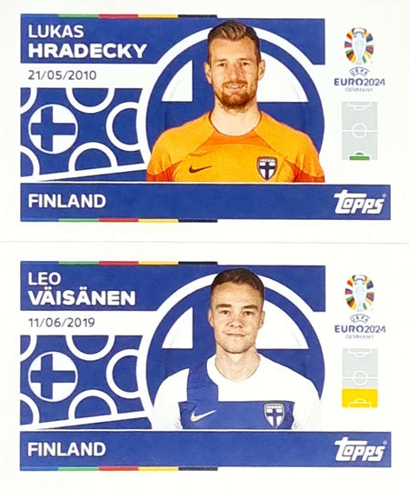 Uefa Euro Germany 2024 GRUPO D FINLAND HRADECKY - VÄISÄNEN Nº 2 - 3