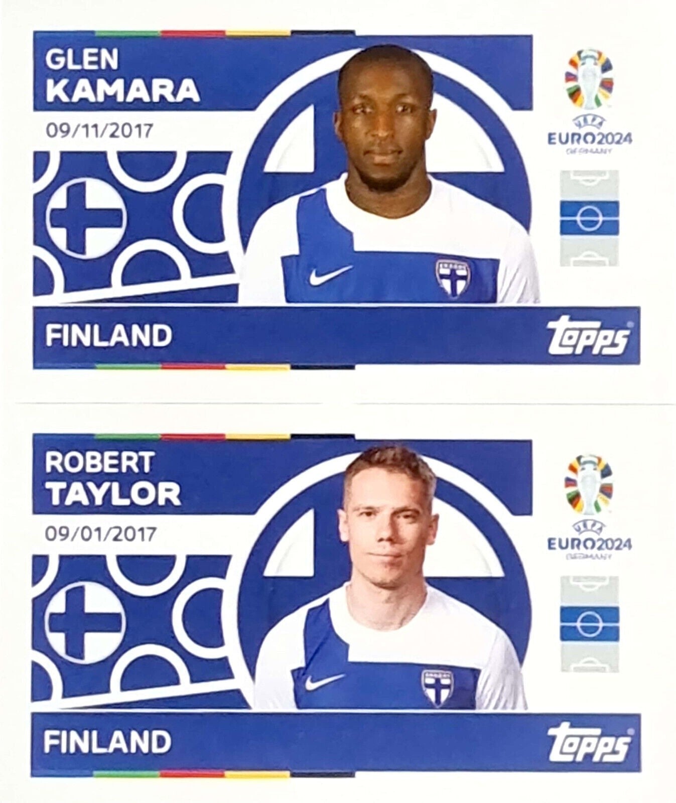 Uefa Euro Germany 2024 GRUPO D FINLAND KAMARA - TAYLOR Nº 8 - 9
