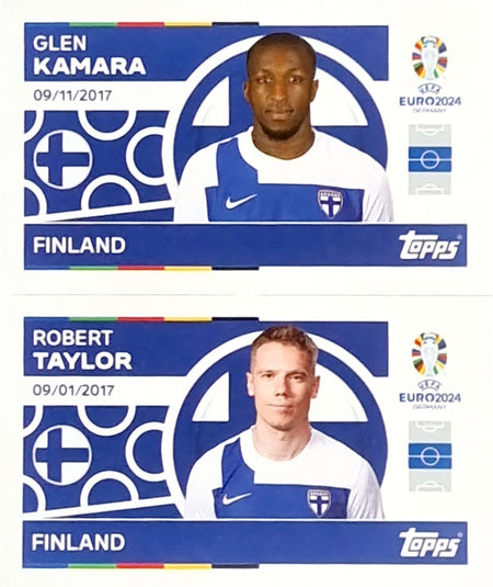 Uefa Euro Germany 2024 GRUPO D FINLAND KAMARA - TAYLOR Nº 8 - 9