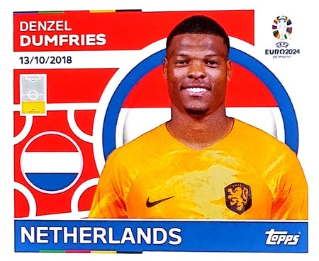 Uefa Euro Germany 2024 GRUPO D NETHERLAND DENZEL DUMFRIES Nº 8