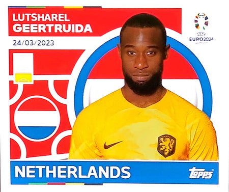 Uefa Euro Germany 2024 GRUPO D NETHERLAND LUTSHAREL GEERTRUIDA Nº 9