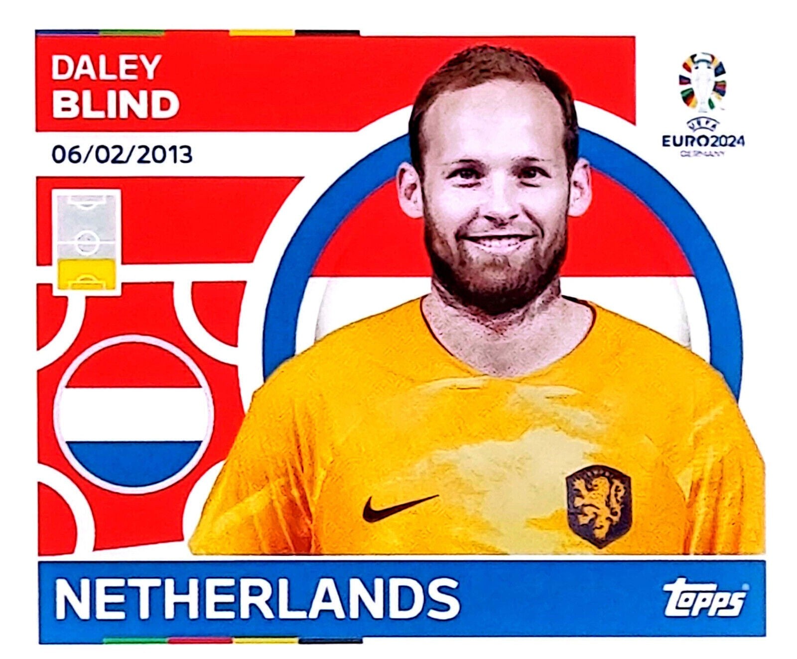 Uefa Euro Germany 2024 GRUPO D NETHERLAND DALEY BLIND Nº 10