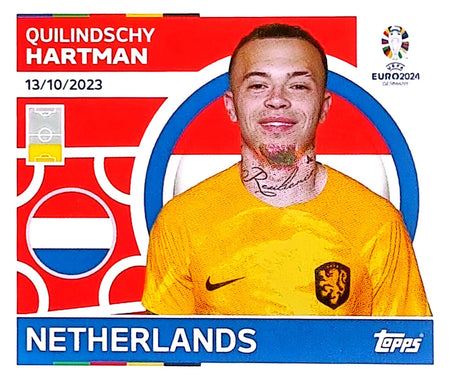 Uefa Euro Germany 2024 GRUPO D NETHERLAND QUILINDSCHY HARTMAN Nº 11