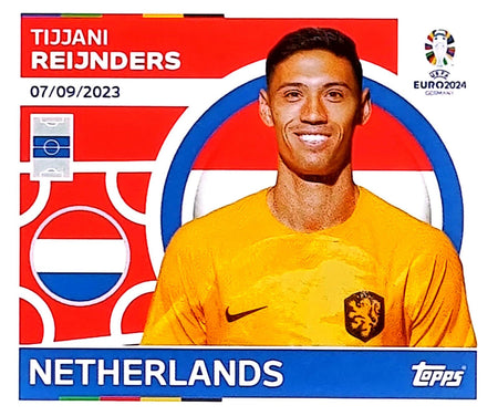 Uefa Euro Germany 2024 GRUPO D NETHERLAND TIJJANI REIJNDERS Nº 13