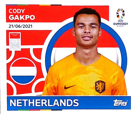 Uefa Euro Germany 2024 GRUPO D NETHERLAND CODY GAKPO Nº 18