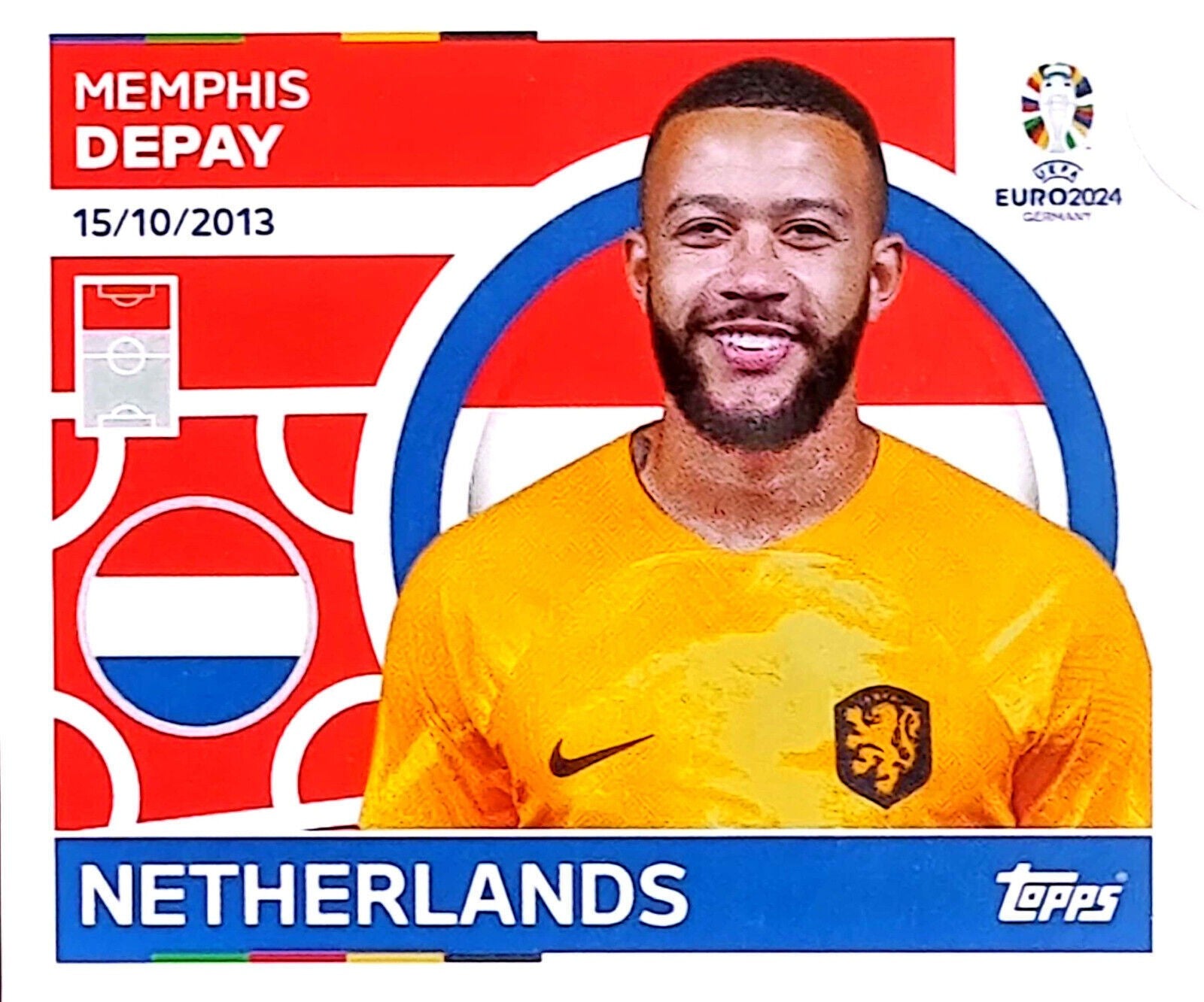 Uefa Euro Germany 2024 GRUPO D NETHERLAND MEMPHIS DEPAY Nº 21