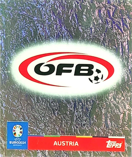 Uefa Euro Germany 2024 GRUPO D AUSTRIA ESCUDO Nº 1