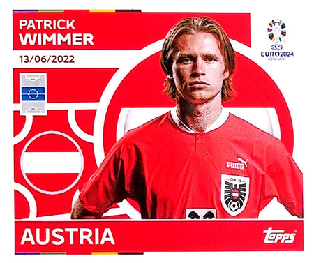 Uefa Euro Germany 2024 GRUPO D AUSTRIA PATRICK WIMMER Nº 17