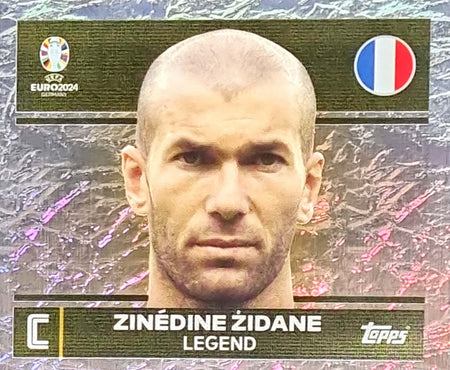 Uefa Euro Germany 2024 GRUPO D FRANCE ZINEDINE ZIDANE Nº 2