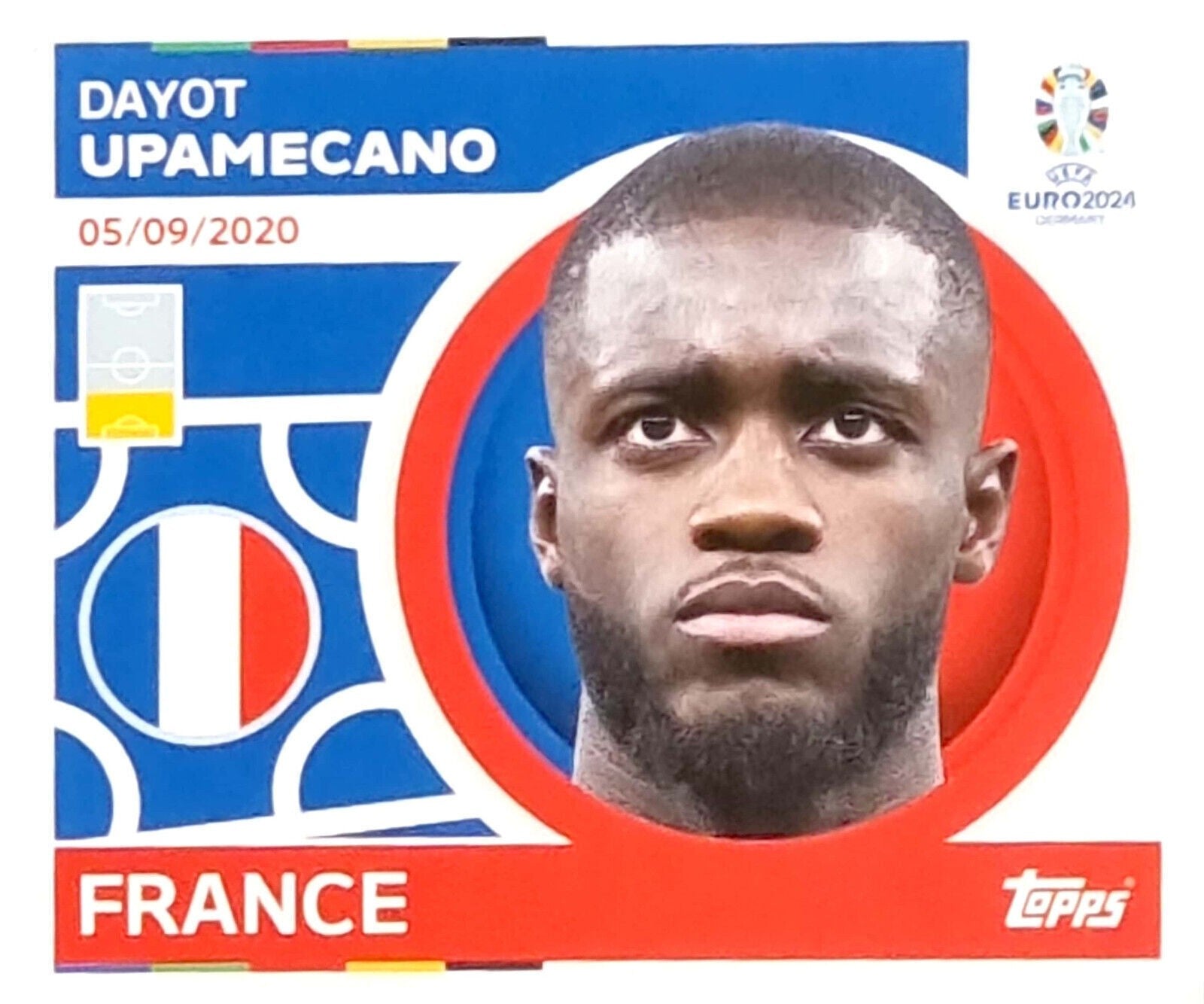 Uefa Euro Germany 2024 GRUPO D FRANCE DAYOT UPAMECANO Nº 7