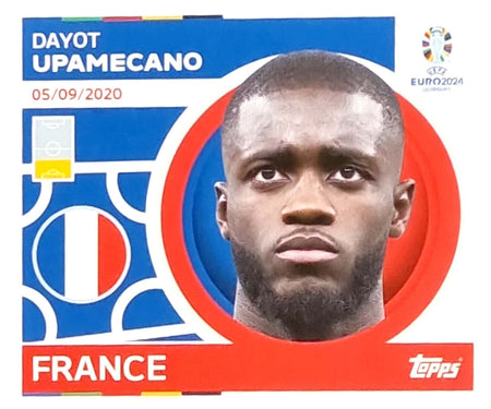 Uefa Euro Germany 2024 GRUPO D FRANCE DAYOT UPAMECANO Nº 7