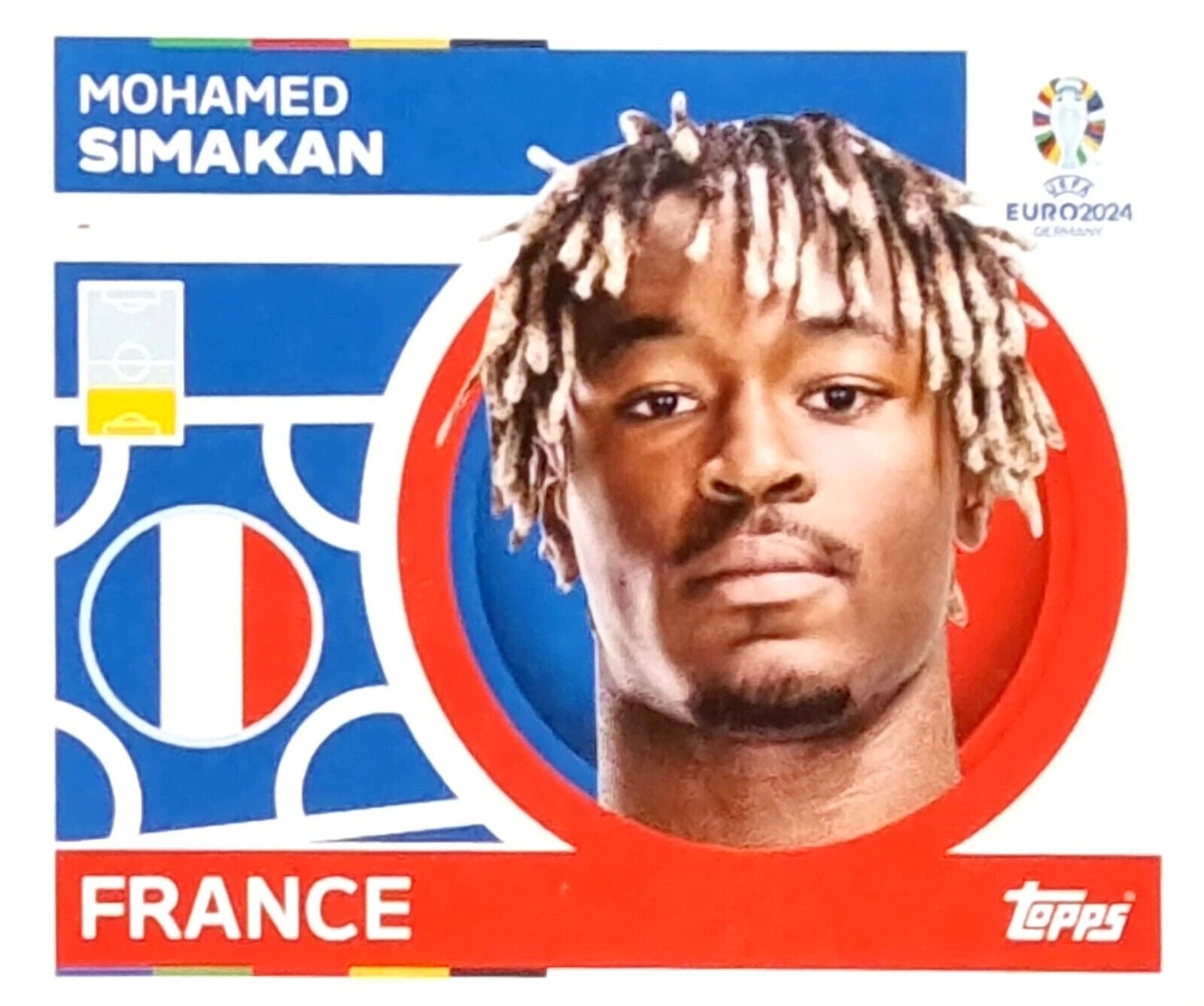 Uefa Euro Germany 2024 GRUPO D FRANCE MOHAMED SIMAKAN Nº 9