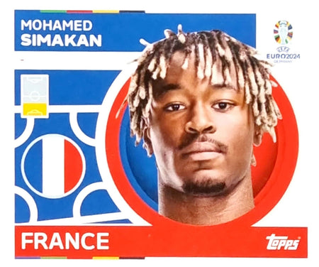 Uefa Euro Germany 2024 GRUPO D FRANCE MOHAMED SIMAKAN Nº 9
