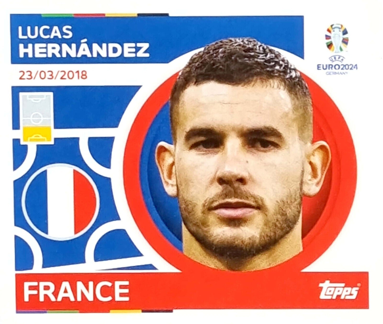 Uefa Euro Germany 2024 GRUPO D FRANCE LUCAS HERNANDEZ Nº 10