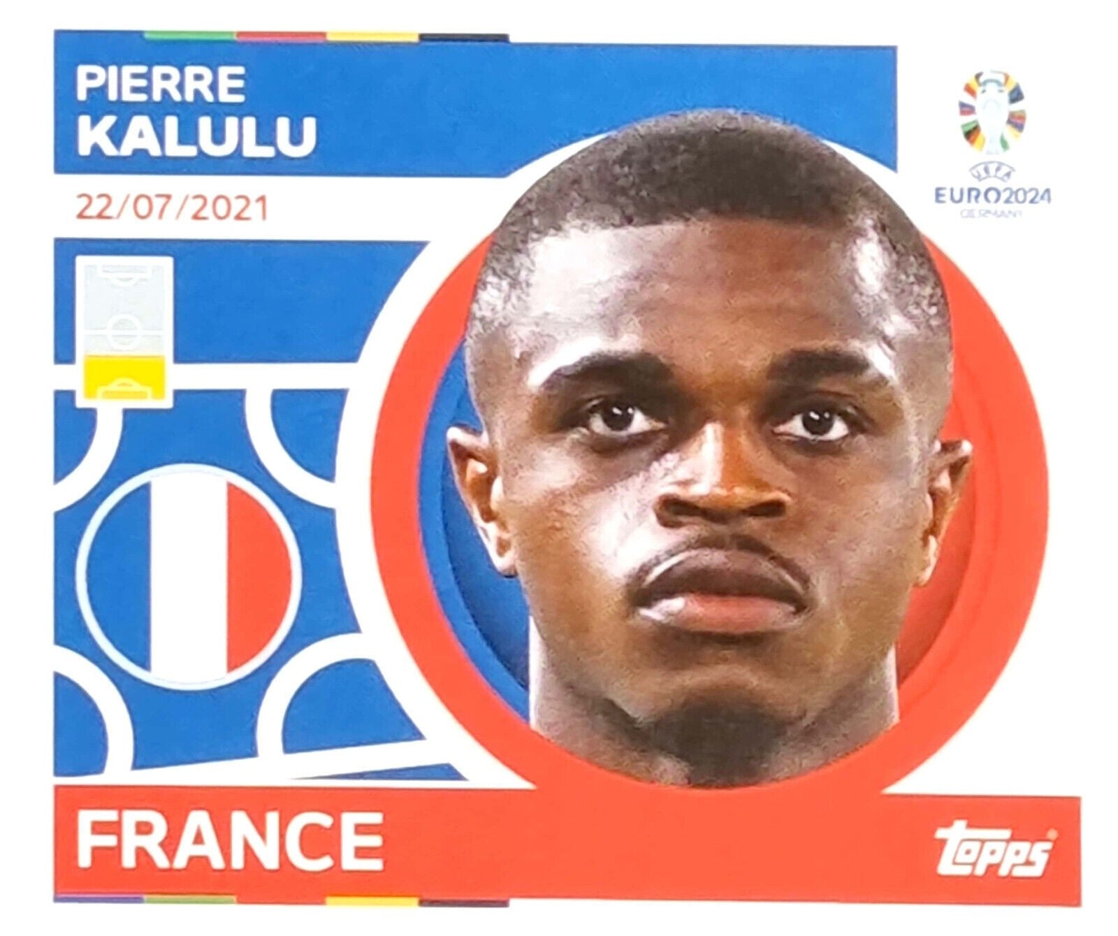 Uefa Euro Germany 2024 GRUPO D FRANCE PIERRE KALULU Nº 11