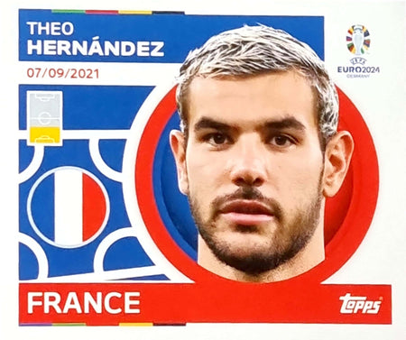 Uefa Euro Germany 2024 GRUPO D FRANCE THEO HERNANDEZ Nº 12