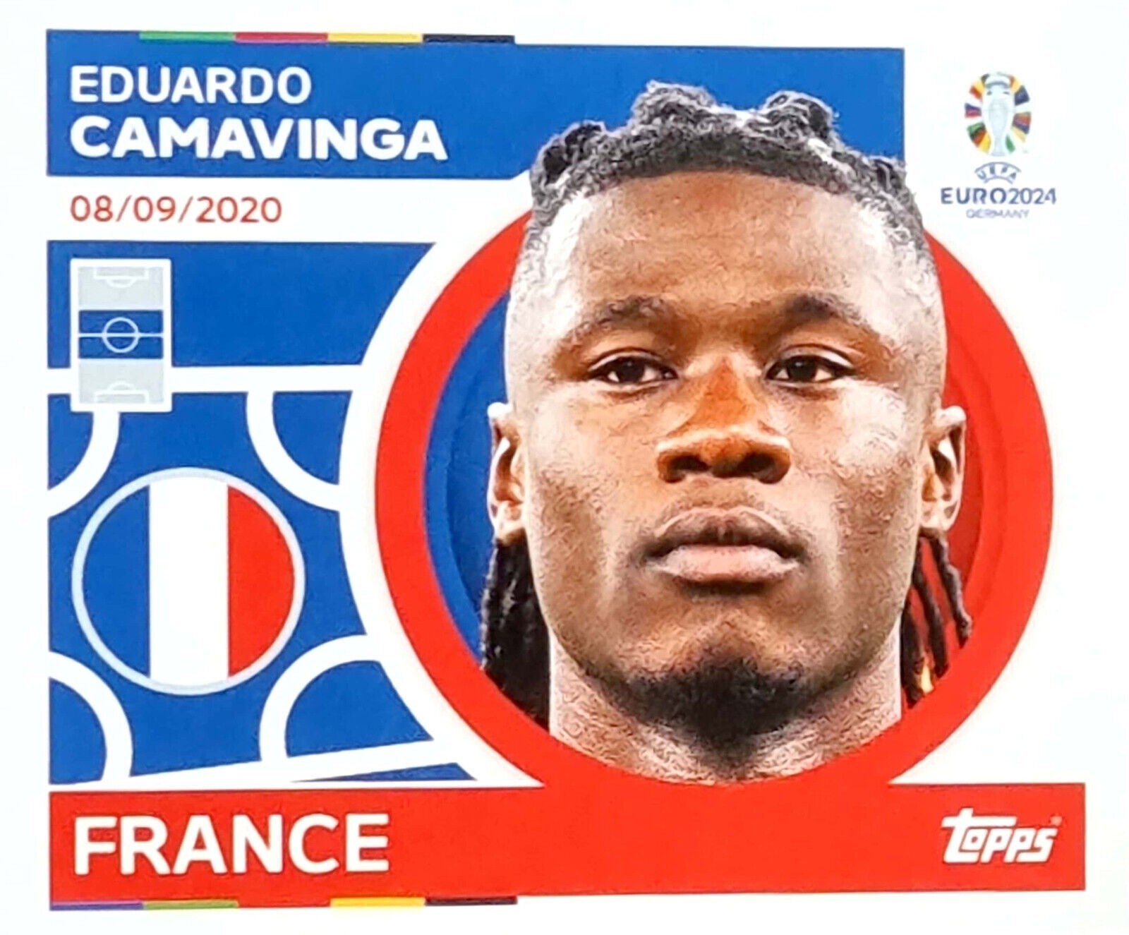 Uefa Euro Germany 2024 GRUPO D FRANCE EDUARDO CAMAVINGA Nº 13