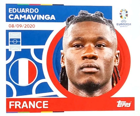 Uefa Euro Germany 2024 GRUPO D FRANCE EDUARDO CAMAVINGA Nº 13