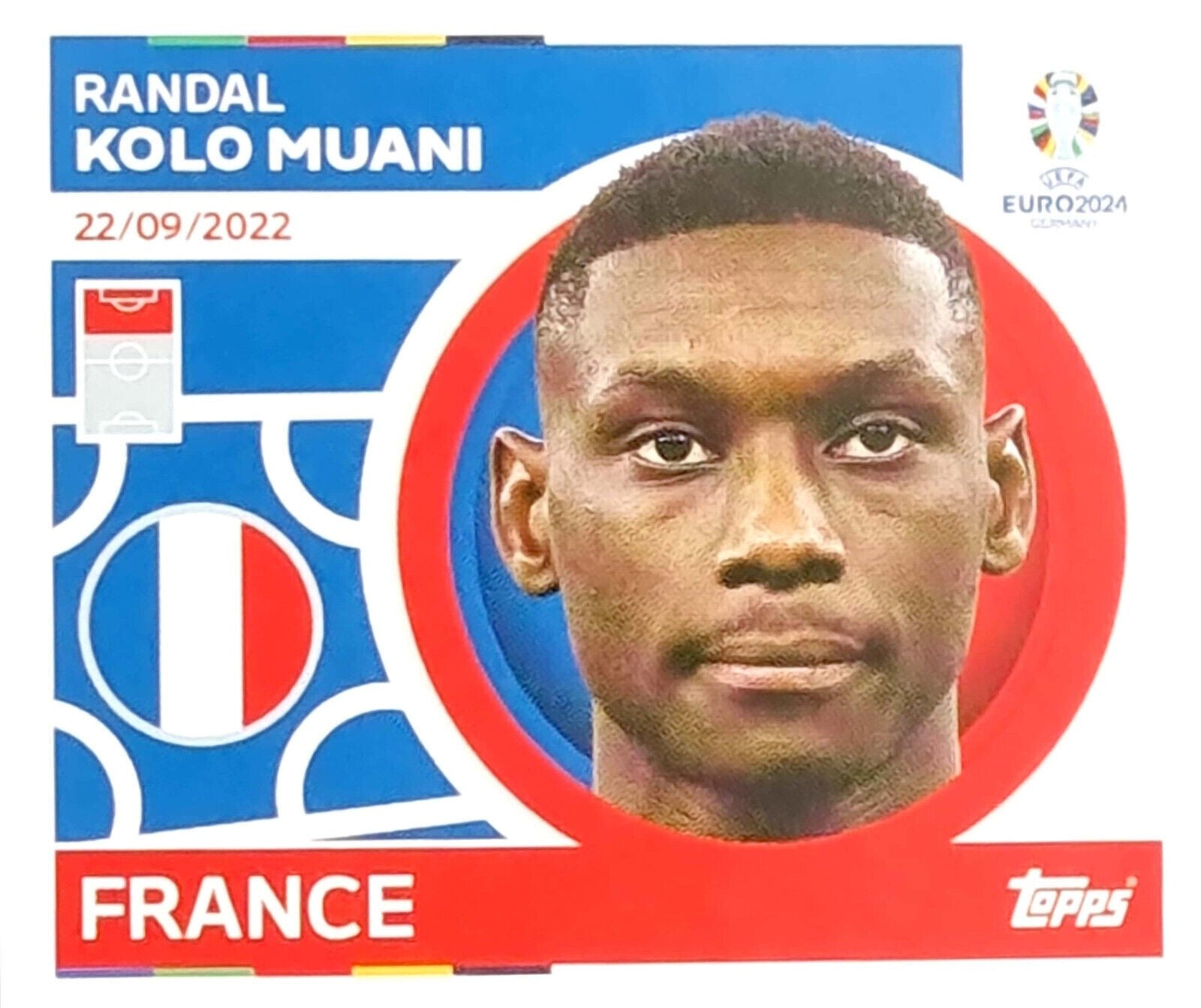 Uefa Euro Germany 2024 GRUPO D FRANCE RANDAL KOLO MUANI Nº 17