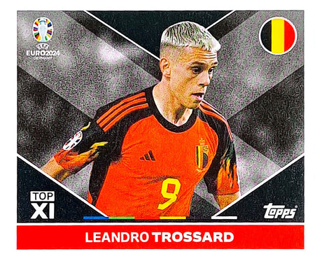 Uefa Euro Germany 2024 GRUPO E LEANDRO TROSSARD Nº BEL TOP 2