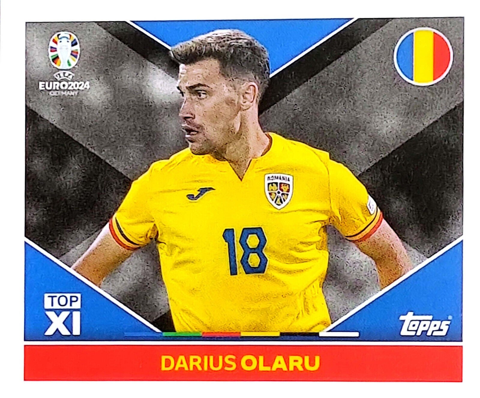 Uefa Euro Germany 2024 GRUPO E DARIUS OLARU Nº ROM TOP 2