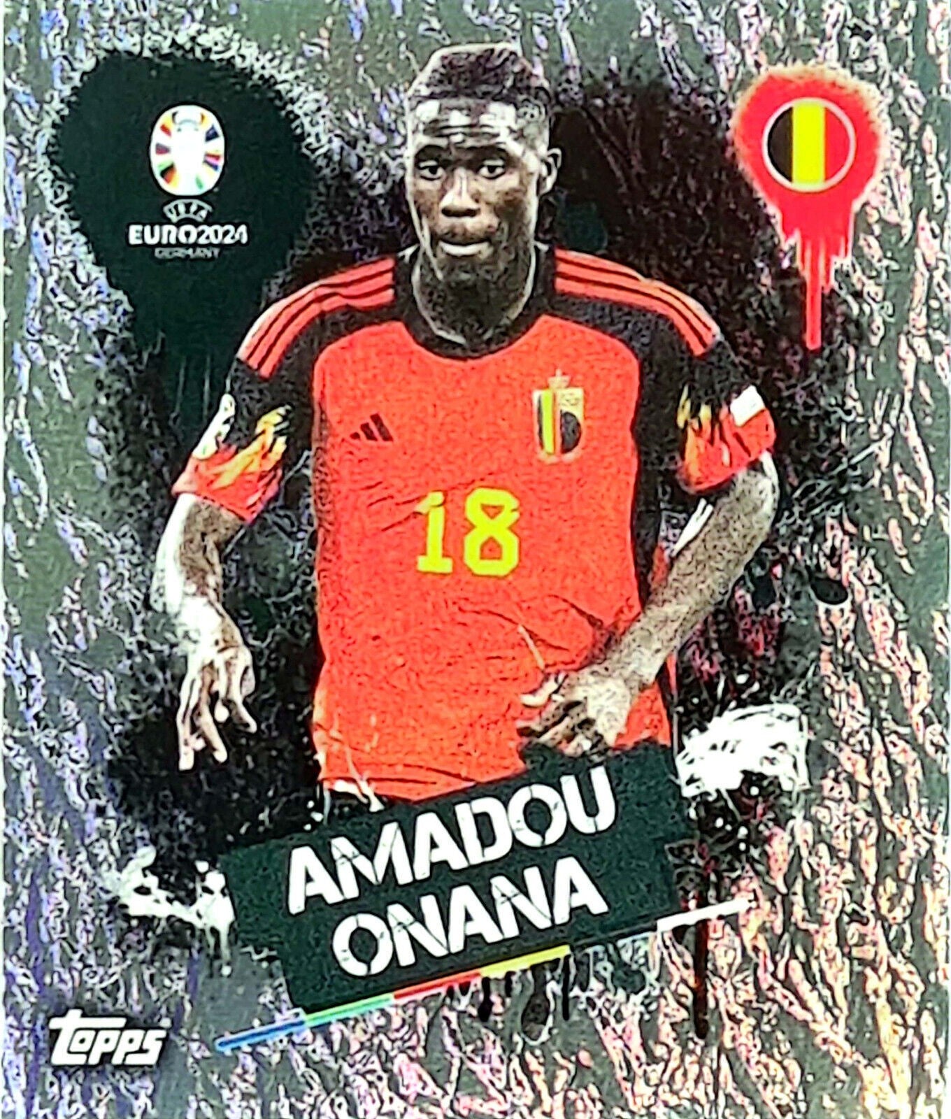 Uefa Euro Germany 2024 GRUPO E BELGIUM AMADOU ONANA Nº 3