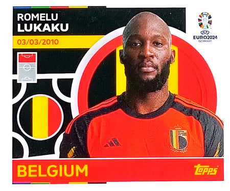 Uefa Euro Germany 2024 GRUPO E BELGIUM ROMELU LUKAKU Nº 19