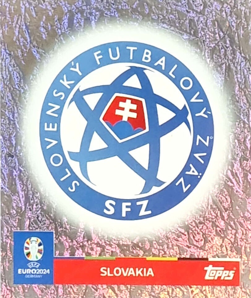 Uefa Euro Germany 2024 GRUPO E SLOVAKIA ESCUDO Nº 1