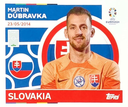 Uefa Euro Germany 2024 GRUPO E SLOVAKIA MARTIN DUBRAVKA Nº 4