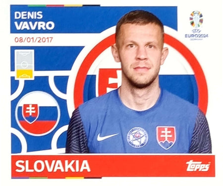 Uefa Euro Germany 2024 GRUPO E SLOVAKIA DENIS VAVRO Nº 6