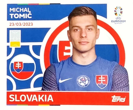 Uefa Euro Germany 2024 GRUPO E SLOVAKIA MICHAL TOMIC Nº 7