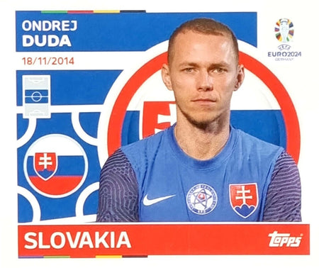Uefa Euro Germany 2024 GRUPO E SLOVAKIA ONDREJ DUDA Nº 9