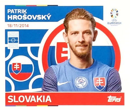 Uefa Euro Germany 2024 GRUPO E SLOVAKIA PATRIK HROSOVSKY Nº 10