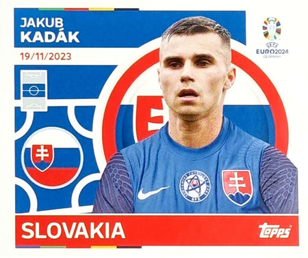 Uefa Euro Germany 2024 GRUPO E SLOVAKIA JAKUB KADAK Nº 11