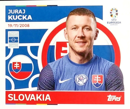 Uefa Euro Germany 2024 GRUPO E SLOVAKIA JURAJ KUCKA Nº 12