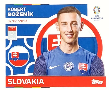 Uefa Euro Germany 2024 GRUPO E SLOVAKIA ROBERT BOZENIK Nº 16